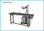 Air Cooled Flying Online 20w CO2 Laser Marking Machine For Rubber Plastic