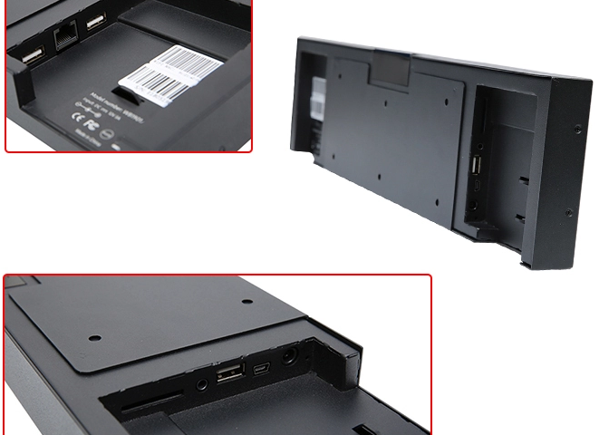 Long Screen Stretched Digital Signage LCD Indoor Video Display High Brightness 19.7 Inch