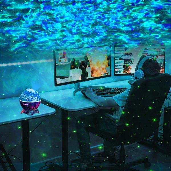 Durable Dinosaur Egg Galaxy Projector , Multifunctional Star And Nebula Projector