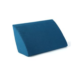 Sitting Posture Corrector Foam Wedge Pillow Body Rest Blue For Bedding