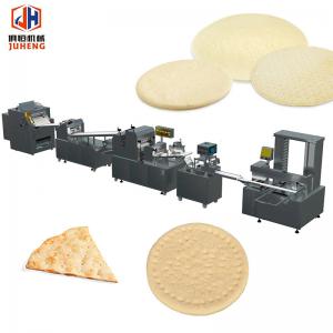  100 To 500KG/H Automatic Pizza Dough Press Machine Naked Pizza Making Poduction Line Manufactures