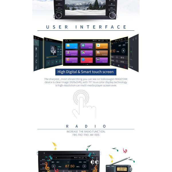 Android 8.1 Porsche Cayenne Android Touch Screen Car Radio Free Map Card