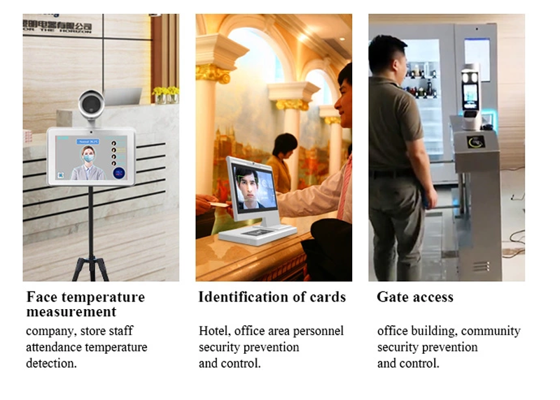 Face Recognition Walk Through Temperature Scanner Imaging Thermometer Ai Infrared