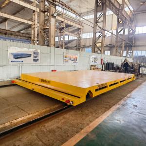 China 40 Tons Material Transfer Trolley Low Voltage Track Transfer Cart on sale