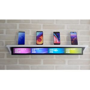 Floating Led Shelf Display , Shelf Digital Signage 1.875mm