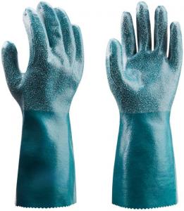  10 XL Nitrile Chemical Resistant Gloves For Chemical Handling Oil Processing Logistics Manufactures