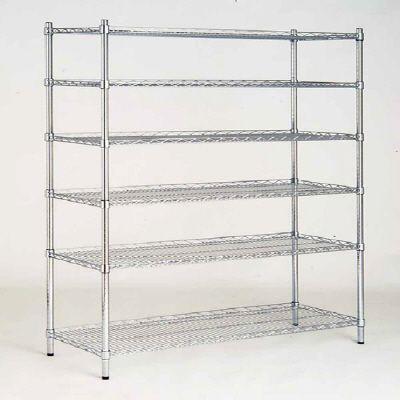 Quality 6 Tier Adjustable Industrial Wire Sheling Office Wire Racking Industrial Storage Solutions for sale