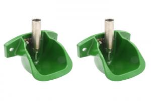  Grower Hog Pig Water Drinkers 2 Holes Design For Wall Or Tubes Mounting Manufactures