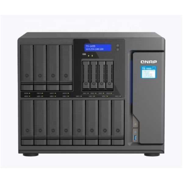 New Original TS-1655-8G NAS Networked Storage with 12 *3.5-inch hard drives and four 2.5-inch SSDS