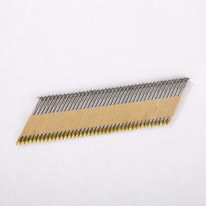  2.8mm Diameter Collated Framing Nails 50mm Ring Shank For Nail Gun Manufactures