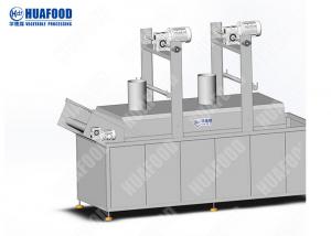 Sweet Potato Chip Automatic Fryer Machine 30KW Automatic Lifting System Manufactures