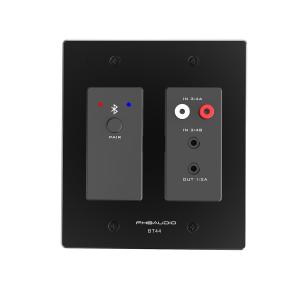 China 4 Channels Dante Bluetooth Wall Panel With Stereo RCA*2 3.5mm TRS*1 Inputs on sale