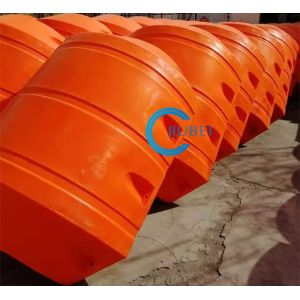 Cylindrical 150KG Durable Dredging Pipe Float With UV Resistance