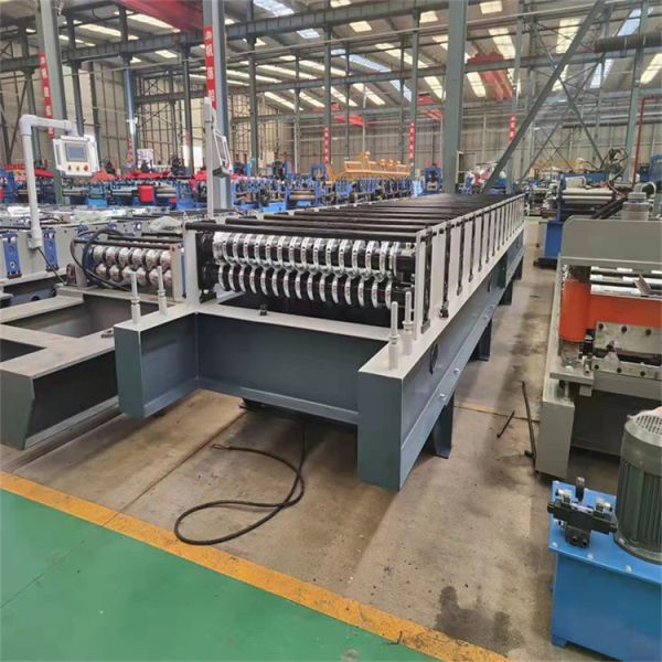 Metal Color Steel Roofing Sheet Corrugating Sheet Roll Forming Making Machine Price
