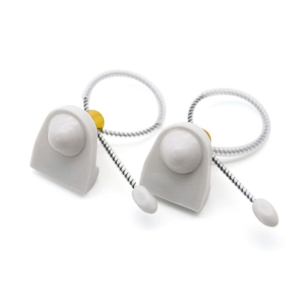 EAS Anti-Theft Security Alarm Triangle Metal Cable Wine Bottle Tag