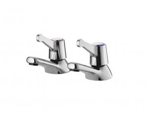  Brass Cartridge 2 Handle Lavatory Faucet Hot Cold Water Two Handle Mixer Manufactures