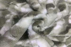 China Faux Rabbit Fur Fabric For Cruelty Free Garments on sale