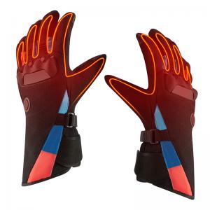  Battery Liner Leather Heated Rechargeable Motorcycle Gloves Breathable Manufactures