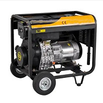Buy cheap 10000 Watt Electric Start Portable Generator 50Hz Rated Frequency from wholesalers