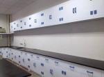 Top Quality CE Certificated PP Lab Furniture Polypropylene Wall Bench 10 Feet