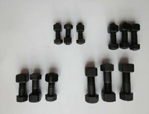  Excavator Track Shoe Bolts And Nuts 4F3651 Wear Resistance High Toughness Manufactures