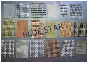  Plain Weave Stainless Steel Woven Wire Mesh Screen Square Hole Smooth And Bright Surface Manufactures