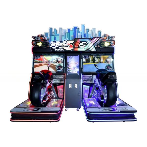 42LCD Double Players Speed Motorcycle Arcade Game Machine Original Design