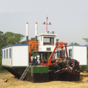  Portable Sand Suction Dredger Ship For Shallow River Cleaning Manufactures