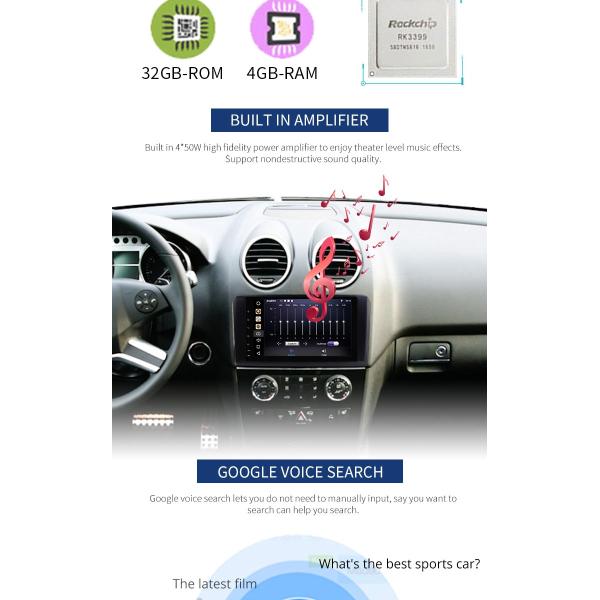 Bluetooth Enabled Mercedes Benz Car DVD Player , Front Camrea Benz Navigation DVD Player