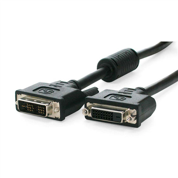 6 ft DVI-D Single Link Monitor Extension Cable M/F supports resolutions of up to