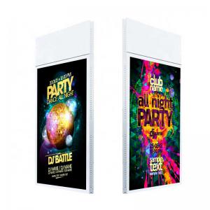  Hanging double sided lcd advertising screen with remote control software Manufactures