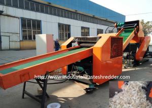  Plastic Film Cutting Machine Industry Agriculture PE / TPU / HDPE Films Shredder Crusher Manufactures
