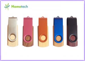 China Swivel & Twist Wooden USB Flash Drive pendrive 512MB / 1GB / 2GB for notebook on sale
