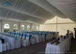 Waterproof European Style Clear Tents With Beautiful Roof Linings / Curtains For
