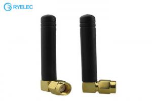  1.5dbi GSM 5CM Rubber Ducky Antenna Aerial Booster RP SMA Male Right Angle Connector Manufactures