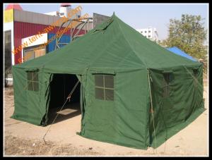  Pole-style Galvanized Steel Waterproof  Military Canvas Army Camping Tent Manufactures