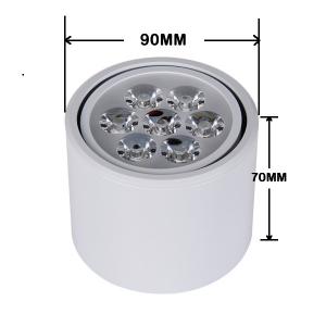  7W LED Downlight Surface Mounted Ceiling Round Spot Light Tilt Adjustable 7W LED Manufactures