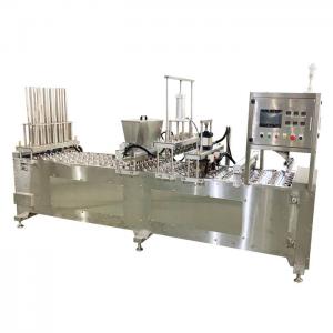  76mm Automatic Cup Sealing Machine 25-30 Cups/Min Sealing Speed Manufactures