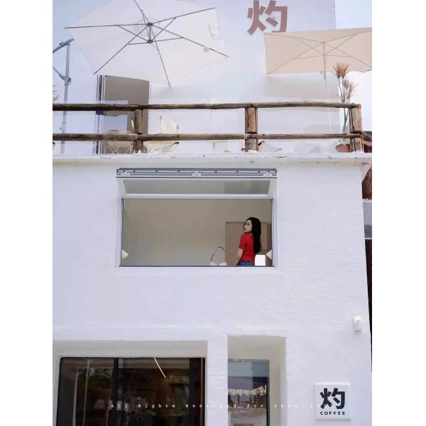 Harbor Tiny Home Space Efficient Folding Window Maximizing Ventilation in Under 300 Square Foot Dwellings