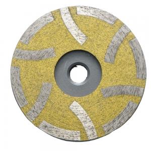 China Sharpness Single Row Wheel for Good Wear Resistance Granite Resin Filled Turbo Cup Wheel on sale