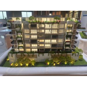 Buy cheap Vertical Greening Residential Model Modern Eco Housing Architectural Scale Model from wholesalers