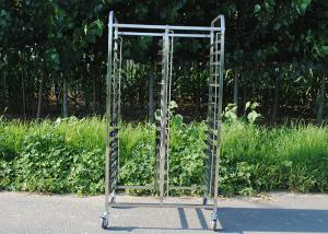 Kitchen Equipment 0.5mm FDA Stainless Steel Rack Trolley Manufactures