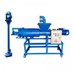  7.5KW Manure Dewatering Screw Press Fertilizer Drying Equipment Multifunctional Manufactures