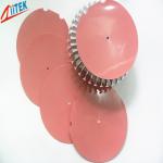 Pink high conductivity 3.0 W/mK thermal conductive pad 30 shore 00 soft silicone