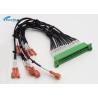Buy cheap Bare Copper Faston Cable Wire Harness 3.81mm Terminal Blocks 6.35x0.81mm from wholesalers