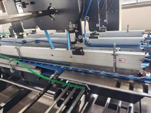  Automatic Cardboard Folder Gluer Machine 128mm-850mm Box Width Manufactures