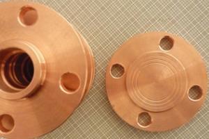 China ANSI CLASS 150 BL Blind Welding Copper Nickel Forged Steel Flanges 90/10 Pipe Fitting Flange on sale