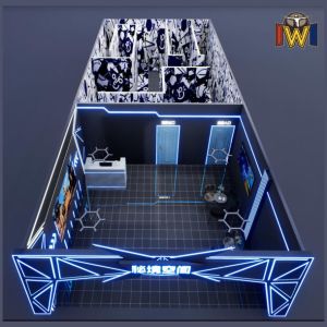XR Space Arcade VR Game Space Station 4 Players Virtual Game Space