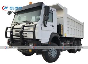 China Sinotruk Howo 6x6 Off Road 30T Front Tipping Dump Truck on sale