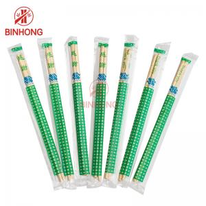 China OPP Wrapped of Round Chopsticks，Wholesale Chinese Bamboo Round Chopstick High Quality on sale